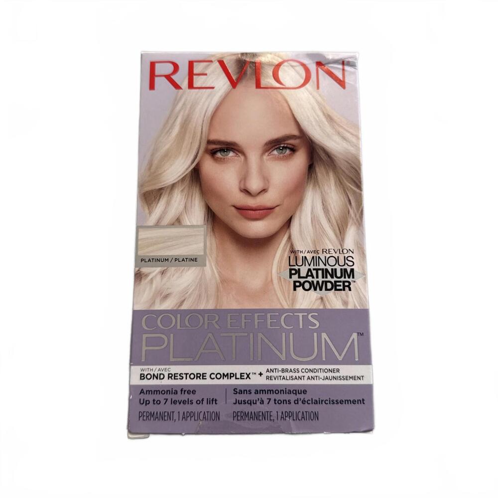 Revlon Color Effects Hair Color, Permanent Platinum Blonde Hair Dye with